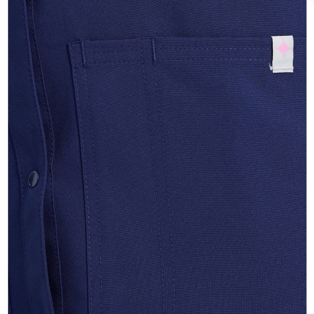 Scrubstar Women's Stretch Snap Warm-up Jacket - Picture 5 of 7